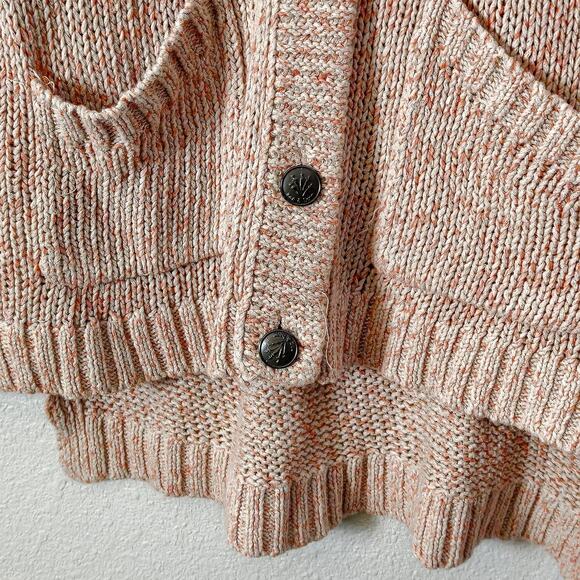 Rag & Bone Women’s Knit Cardigan Meadow Wanderer Cottagecore Soft Neutral Sz S - Picture 4 of 8